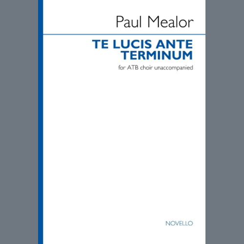 Paul Mealor Te Lucis Ante Terminum profile picture