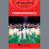 Download or print Paul Murtha Live and Let Die - Multiple Bass Drums Sheet Music Printable PDF 1-page score for Pop / arranged Marching Band SKU: 338872
