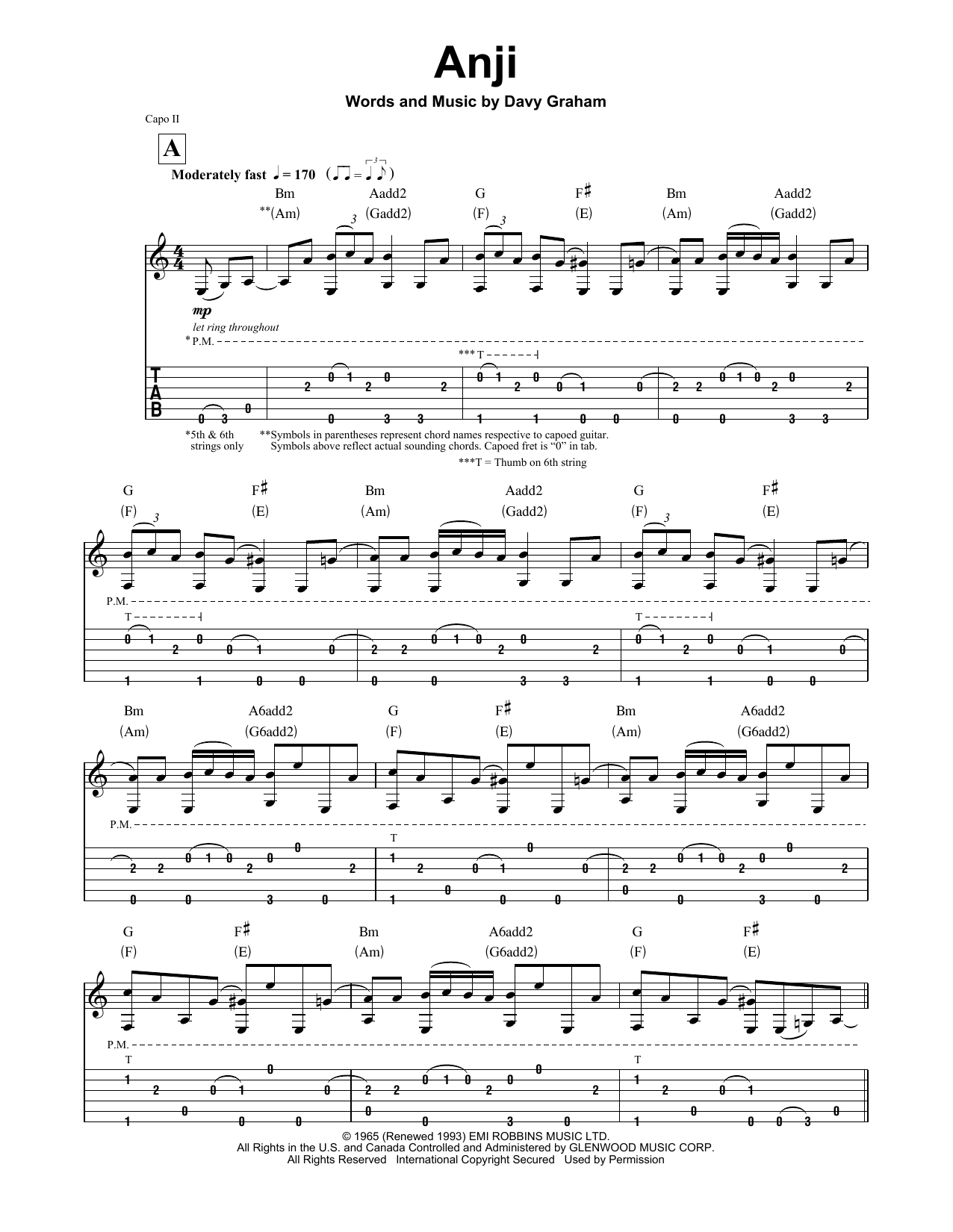 Learn to play Paul Simon Anji sheet music for Guitar Tab in minutes. Paul Simon Anji sheet music preview music notes and score for Guitar Tab including 6 page(s)