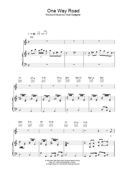 Learn to play Paul Weller One Way Road sheet music for Piano, Vocal & Guitar (Right-Hand Melody) in minutes. Paul Weller One Way Road sheet music preview music notes and score for Piano, Vocal & Guitar (Right-Hand Melody) including 4 page(s)