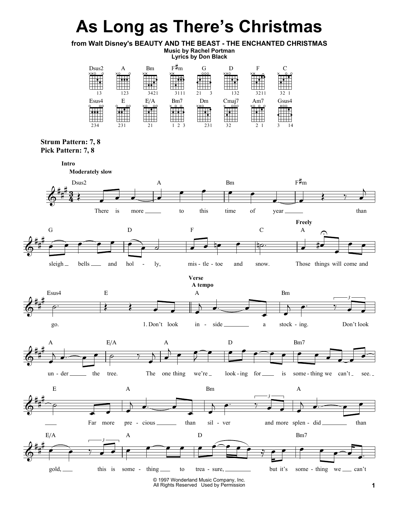 Learn to play Peabo Bryson and Roberta Flack As Long As There's Christmas sheet music for Easy Guitar in minutes. Peabo Bryson and Roberta Flack As Long As There's Christmas sheet music preview music notes and score for Easy Guitar including 3 page(s)