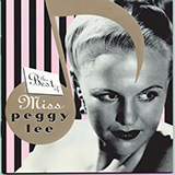 Download or print Peggy Lee Why Don't You Do Right (Get Me Some Money, Too!) Sheet Music Printable PDF 7-page score for Jazz / arranged Piano, Vocal & Guitar (Right-Hand Melody) SKU: 52110