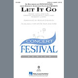 Download or print Roger Emerson Let It Go (from Frozen) Sheet Music Printable PDF 19-page score for Film and TV / arranged SATB SKU: 159659