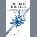 Download or print Roger Emerson Merry Christmas, Happy Holidays Sheet Music Printable PDF 27-page score for Pop / arranged SATB SKU: 186217