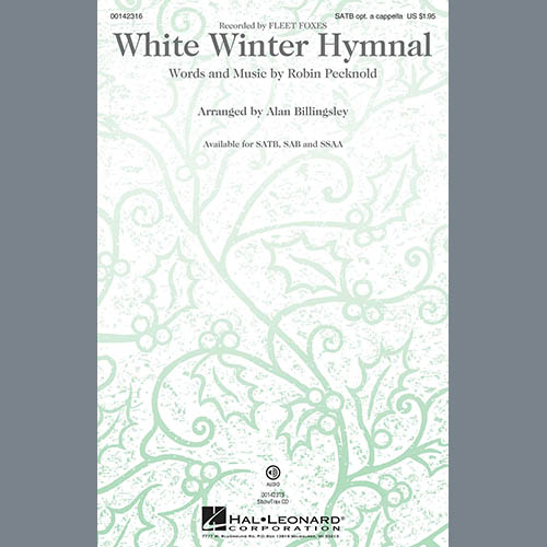 Pentatonix White Winter Hymnal (arr. Alan Billingsley) profile picture