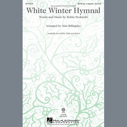 Pentatonix White Winter Hymnal (arr. Alan Billingsley) pictures Pentatonix White Winter Hymnal (arr. Alan Billingsley) profile picture