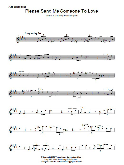 Learn to play Percy Mayfield Please Send Me Someone To Love sheet music for Melody Line, Lyrics & Chords in minutes. Percy Mayfield Please Send Me Someone To Love sheet music preview music notes and score for Melody Line, Lyrics & Chords including 2 page(s)