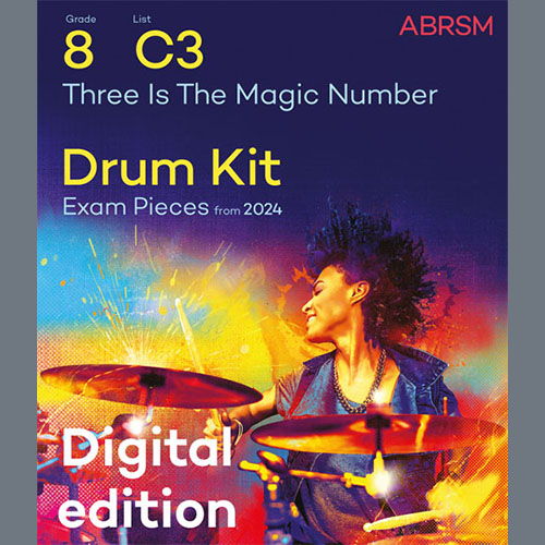 Pete Dawson Three Is The Magic Number (Grade 8, list C3, from the ABRSM Drum Kit Syllabus 2024) profile picture