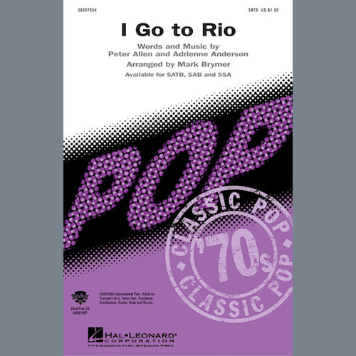 Peter Allen & Adrienne Anderson I Go To Rio (arr. Mark Brymer) profile picture
