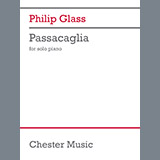 Download or print Philip Glass Distant Figure (Passacaglia for Solo Piano) Sheet Music Printable PDF 8-page score for Classical / arranged Piano Solo SKU: 453837