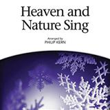 Download or print Philip Kern Heaven And Nature Sing Sheet Music Printable PDF 10-page score for Winter / arranged SATB SKU: 154508