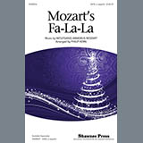 Download or print Philip Kern Mozart's Fa-La-La Sheet Music Printable PDF 5-page score for Concert / arranged SAB SKU: 97587