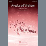 Download or print Christmas Carol Angelus Ad Virginem (arr. Philip Lawson) Sheet Music Printable PDF 11-page score for World / arranged SSA SKU: 160373