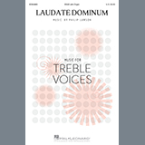 Download or print Philip Lawson Laudate Dominum Sheet Music Printable PDF 30-page score for Concert / arranged SSAA Choir SKU: 1221790