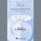 Download or print Philip Lawson Shine Sheet Music Printable PDF 19-page score for Concert / arranged SATB Choir SKU: 409077