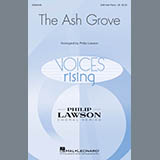 Download or print Philip Lawson The Ash Grove Sheet Music Printable PDF 9-page score for Concert / arranged SAB Choir SKU: 410590