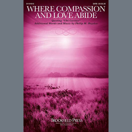 Philip M. Hayden Where Compassion And Love Abide (Ubi Caritas) profile picture