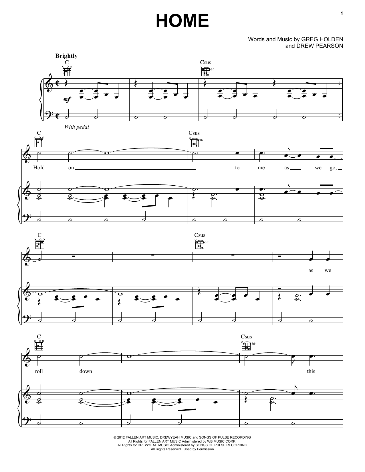 Learn to play Phillip Phillips Home sheet music for Really Easy Guitar in minutes. Phillip Phillips Home sheet music preview music notes and score for Really Easy Guitar including 2 page(s)