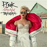 Download or print Pink Beautiful Trauma Sheet Music Printable PDF 5-page score for Pop / arranged Piano, Vocal & Guitar (Right-Hand Melody) SKU: 190801