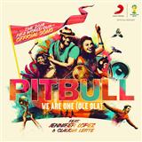 Download or print Pitbull We Are One (Ole Ola) (feat. Jennifer Lopez) Sheet Music Printable PDF 9-page score for Pop / arranged Piano, Vocal & Guitar (Right-Hand Melody) SKU: 118760
