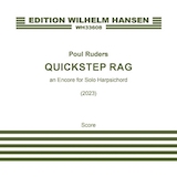 Download or print Poul Ruders Quickstep Rag Sheet Music Printable PDF 15-page score for Classical / arranged Piano Solo SKU: 1632466