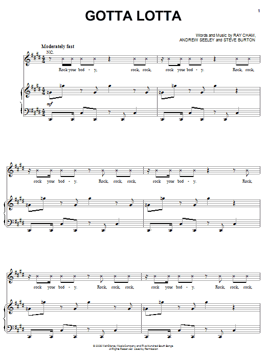 Learn to play Prima J Gotta Lotta sheet music for Piano, Vocal & Guitar (Right-Hand Melody) in minutes. Prima J Gotta Lotta sheet music preview music notes and score for Piano, Vocal & Guitar (Right-Hand Melody) including 10 page(s)
