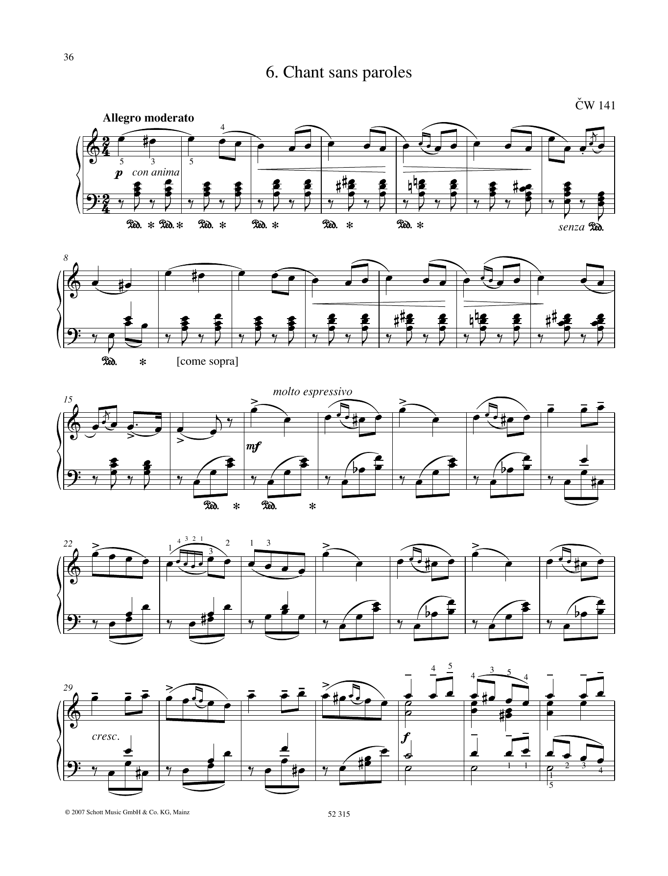 Learn to play Pyotr Il'yich Tchaikovsky Chant Sans Paroles sheet music for Piano Solo in minutes. Pyotr Il'yich Tchaikovsky Chant Sans Paroles sheet music preview music notes and score for Piano Solo including 3 page(s)