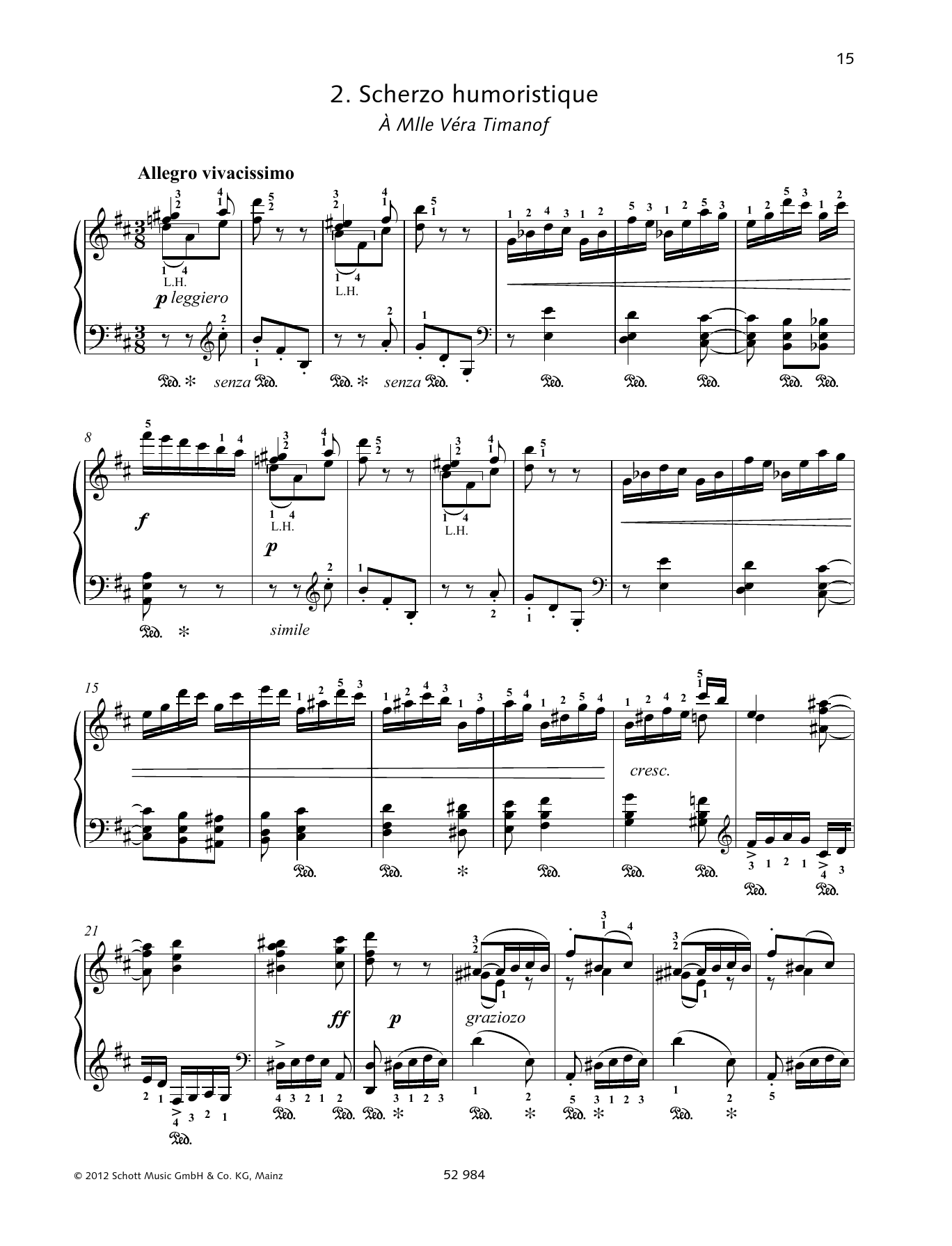 Learn to play Pyotr Il'yich Tchaikovsky Scherzo Humoristique sheet music for Piano Solo in minutes. Pyotr Il'yich Tchaikovsky Scherzo Humoristique sheet music preview music notes and score for Piano Solo including 9 page(s)