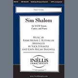Download or print Rabbi Moshe J. Rothblum Sim Shalom (arr. Nick Strimple and John-Micah Braswell) Sheet Music Printable PDF 10-page score for Concert / arranged SATB Choir SKU: 1684708