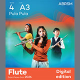 Download or print Rachel Hayter Pula Pula (Grade 4, list A3, from the ABRSM Flute Syllabus from 2026) Sheet Music Printable PDF 6-page score for Classical / arranged Flute Solo SKU: 1765763