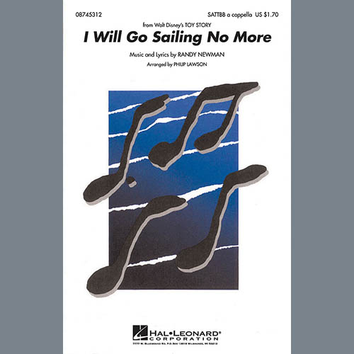 Randy Newman I Will Go Sailing No More (from Toy Story) (arr. Philip Lawson) profile picture