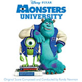 Download or print Randy Newman Main Title (Monsters University) Sheet Music Printable PDF 3-page score for Children / arranged Piano SKU: 99673