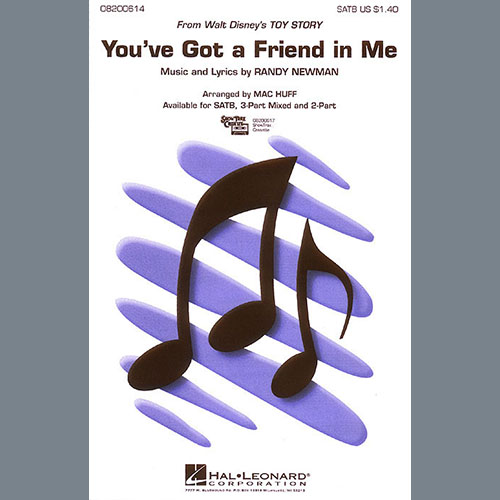 Randy Newman You've Got A Friend In Me (from Toy Story) (arr. Mac Huff) profile picture
