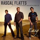 Download or print Rascal Flatts Easy (feat. Natasha Bedingfield) Sheet Music Printable PDF 6-page score for Pop / arranged Piano, Vocal & Guitar (Right-Hand Melody) SKU: 85317