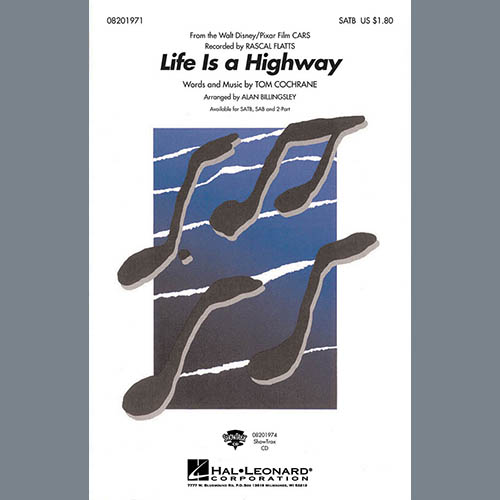 Rascal Flatts Life Is A Highway (from Cars) (arr. Alan Billingsley) profile picture