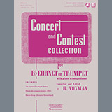 Download or print René Maniet Premier Solo De Concours Sheet Music Printable PDF 4-page score for Classical / arranged Trumpet and Piano SKU: 478835