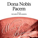 Download or print Richard A. Williamson Dona Nobis Pacem Sheet Music Printable PDF 2-page score for Concert / arranged SSA SKU: 156070
