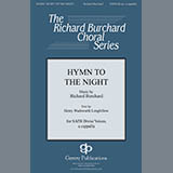 Download or print Richard Burchard Hymn To The Night Sheet Music Printable PDF 11-page score for Concert / arranged SATB Choir SKU: 430923