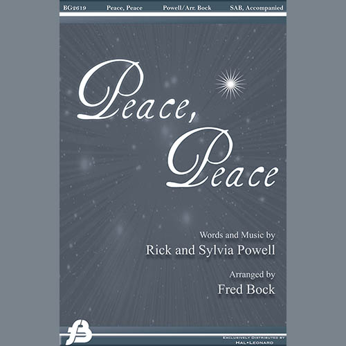 Rick and Sylvia Powell Peace, Peace (arr. Fred Bock) profile picture