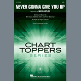 Download or print Rick Astley Never Gonna Give You Up (arr. Roger Emerson) Sheet Music Printable PDF 14-page score for Pop / arranged SATB Choir SKU: 1314200