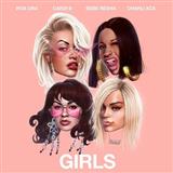 Download or print Rita Ora Girls (feat. Cardi B, Bebe Rexha & Charli XCX) Sheet Music Printable PDF 10-page score for Pop / arranged Piano, Vocal & Guitar (Right-Hand Melody) SKU: 125853