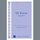 Download or print Robert Applebaum Or Zarua Sheet Music Printable PDF 16-page score for Jewish / arranged SATB Choir SKU: 1230549