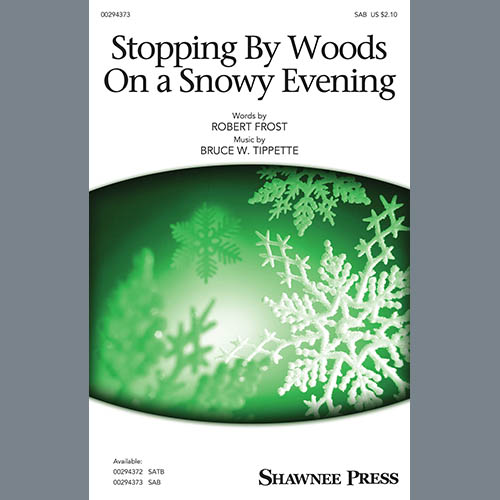 Robert Frost and Bruce W. Tippette Stopping By Woods On A Snowy Evening profile picture