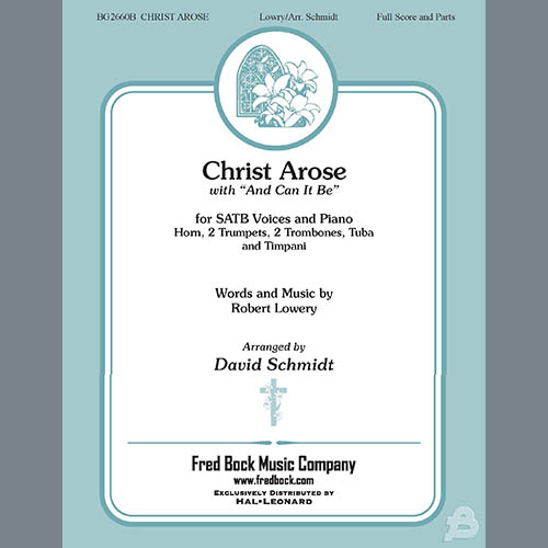 Robert Lowry Christ Arose (with And Can It Be?) (arr. David Schmidt) - Timpani profile picture