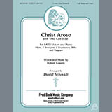 Download or print Robert Lowry Christ Arose (with And Can It Be?) (arr. David Schmidt) - Trombone 1 Sheet Music Printable PDF 1-page score for Romantic / arranged Choir Instrumental Pak SKU: 410873