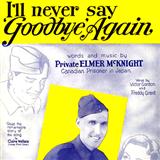 Download or print Robert Rupen I'll Never Say Goodbye Again Sheet Music Printable PDF 2-page score for Easy Listening / arranged Piano, Vocal & Guitar (Right-Hand Melody) SKU: 116364