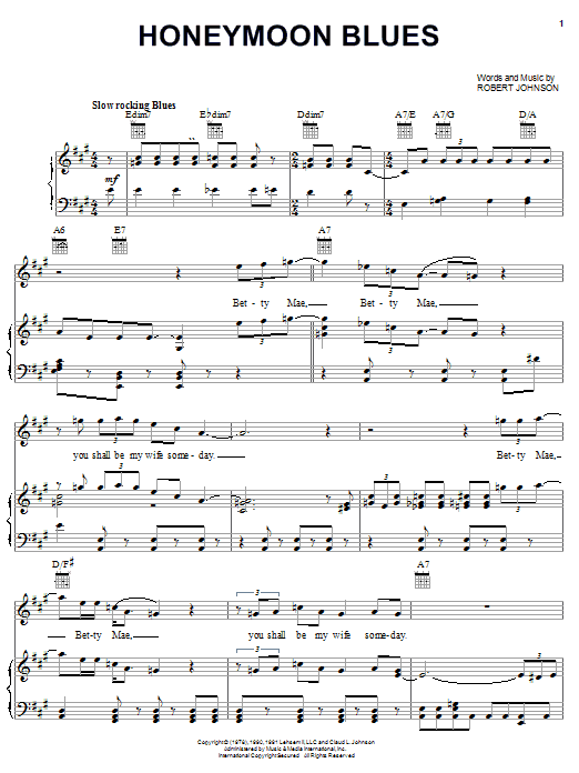 Learn to play Robert Johnson Honeymoon Blues sheet music for Ukulele in minutes. Robert Johnson Honeymoon Blues sheet music preview music notes and score for Ukulele including 4 page(s)