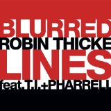 Download or print Robin Thicke Blurred Lines Sheet Music Printable PDF 5-page score for Pop / arranged Bass Guitar Tab SKU: 99276
