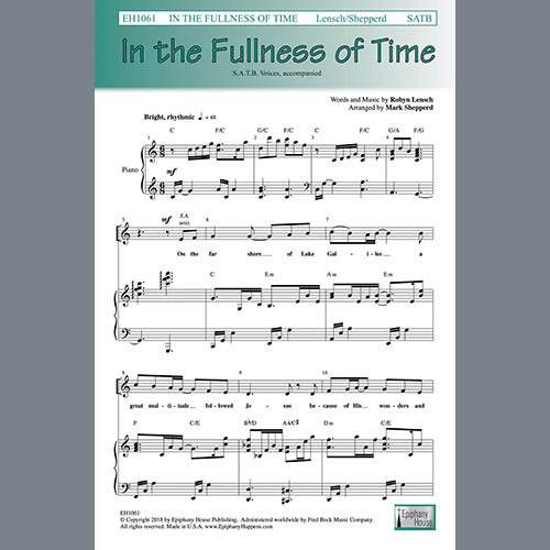 Robyn Lensch In The Fullness Of Time (arr. Mark Shepperd) profile picture