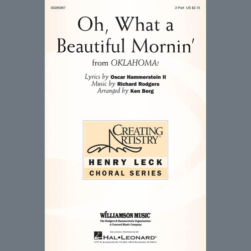 Rodgers & Hammerstein Oh, What A Beautiful Mornin' (from Oklahoma!) (arr. Ken Berg) profile picture